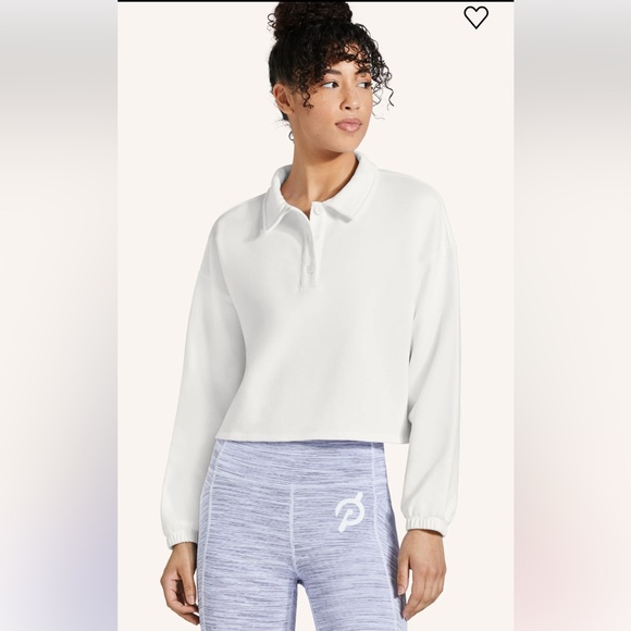 NWT Peloton cropped sweatshirt - Picture 5 of 6